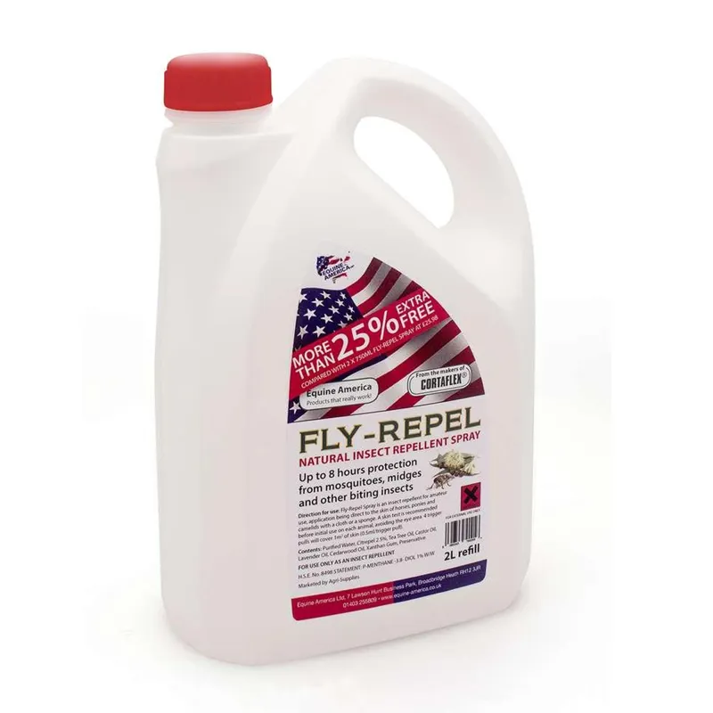 Equine America Fly Repel Spray Refill - 2L